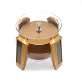 Solar 360 Turntable Display w/ LED for Jewelry Watch Ring