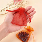100Pcs Organza Bag Jewelry Drawstring Display Pouches