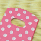 100pcs Pink Plastic Bag Charms Nuts Jewelry Packaging Small Candy Gift