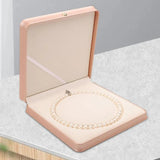 Necklace Box Jewelry Display Box PU Leather Wedding Proposal