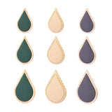 Wooden Drop Shaped Necklace Display Stand Organizer