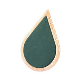 Wooden Drop Shaped Necklace Display Stand Organizer