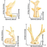Porcelain Bird Antlers Reindeer Dolphin Ring Holder Decor