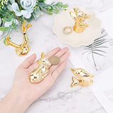 Porcelain Bird Antlers Reindeer Dolphin Ring Holder Decor