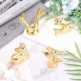 Porcelain Bird Antlers Reindeer Dolphin Ring Holder Decor