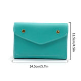 Portable PU Leather Jewelry Storage Bag Necklace Wrapping Dust Protect Pouch