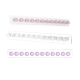 Acrylic Jewelry Hanger Wall Mounted Storage Rack with 12 Hooks