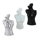 Resin Jewelry Display Stand Earring Holder Head Bust Mannequin Organizer