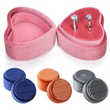 Wedding Ring Display Box Velvet Jewelry Box