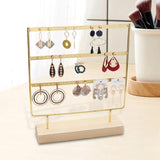 3-Tier Earring Stud Holder Large Storage Organizer