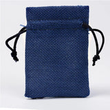 10Pcs Colorful Jute Bag Drawstring Storage Pouch for Dry Flower Tea Soap