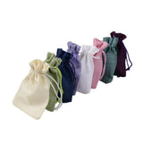 10Pcs Colorful Jute Bag Drawstring Storage Pouch for Dry Flower Tea Soap
