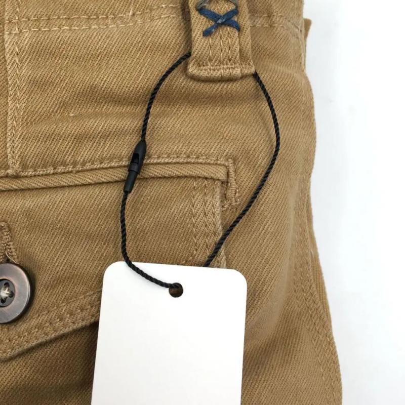 100x Blank Rectangle Clothing Tags with String