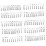 100x Blank Rectangle Clothing Tags with String