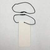 100x Blank Rectangle Clothing Tags with String