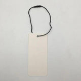 100x Blank Rectangle Clothing Tags with String