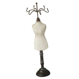 Antique Mannequin Jewelry Organizer Stand for Bangles Rings