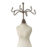 Antique Mannequin Jewelry Organizer Stand for Bangles Rings