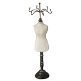 Mannequin Jewelry Organizer Stand Display Holder Rings Countertop