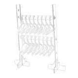 Clear Acrylic Earring Hanger Rack for Tabletop Dresser