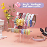 3-Tier Acrylic Hairband Organizer for Teens