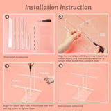 3-Tier Acrylic Hairband Organizer for Teens