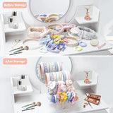 3-Tier Acrylic Hairband Organizer for Teens
