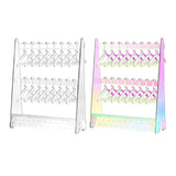 Acrylic Earring Display Stand Mini Coat Hanger Rack