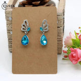 50PCS Cardboard Earring Package Hang Tag for Ear Studs Earring Necklaces