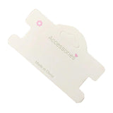 50pcs DIY Jewelry Cardboard Packaging Hair Accessories Display Cards