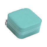 Leather Portable Jewelry Storage Box Jewelry Organizer Display Travel
