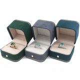 Velvet Jewelry Box Earrings Storage Case Ring Display Box