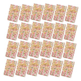 24-Piece Ribbon Bowknot Necklace Jewelry Display