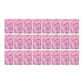 24-Piece Ribbon Bowknot Necklace Jewelry Display