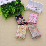 24-Piece Ribbon Bowknot Necklace Jewelry Display