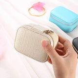 Travel Jewelry Packing Makeup Organizer Case Display Storage Zipper Bag