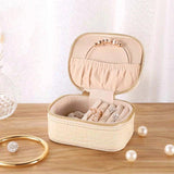Travel Jewelry Packing Makeup Organizer Case Display Storage Zipper Bag