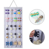 Hair Clip Pouch 2-layer Anti-break Stitching Easy to Hold on Hairpin Hanging Bag