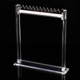 Acrylic Necklace Holder Clear Organizer for Countertop Show