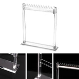 Acrylic Necklace Holder Clear Organizer for Countertop Show