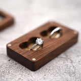 Engagement Heart Shape Wedding Case Jewelry Box Storage Case Ring Storage Box