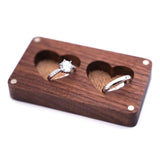 Engagement Heart Shape Wedding Case Jewelry Box Storage Case Ring Storage Box