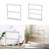 Portable Earring Holder Organizer Modern Rack Hanger for Ear Studs