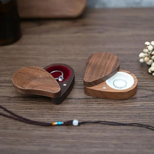 High-quality Wooden Wedding Display Ring Storage Box