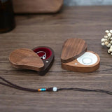 High-quality Wooden Wedding Display Ring Storage Box