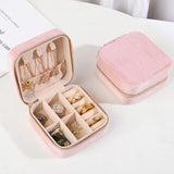 High Jewelry Organizer Flannel Earrings Ring Holder Storage Box