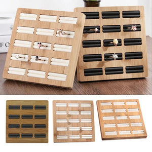 Ring Display Organizer Storage Box Case with 15 Slot