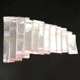100pcs 8 Sizes Transparent Self Adhesive OPP Plastic Pouch Sachet Gift Bag