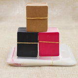 Hot Pink Earring Card 50X40MM 100 pcs
