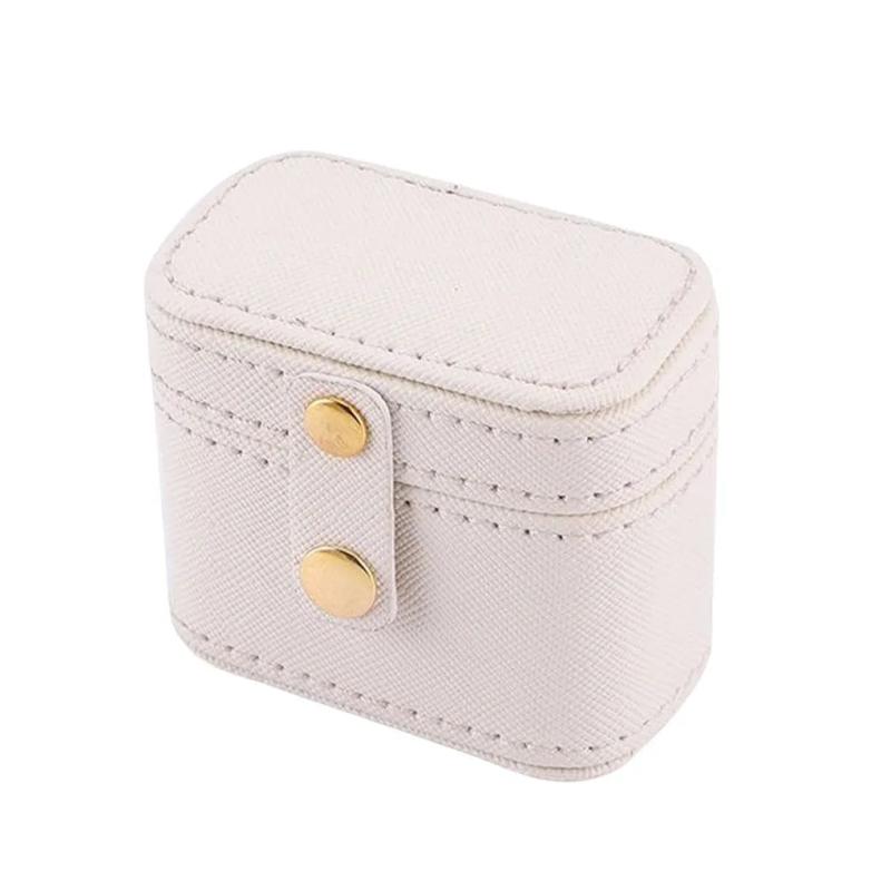 Jewelry Travel Organizer Box Ring Earrings Makeup Container